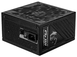 Блок живлення MSI MPG 1250W PCIE5 (A1250GS PCIE5) (MPG A1250GS PCIE5)