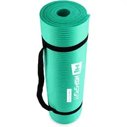 Мат для фітнесу та йоги Hop-Sport HS-N010GM 1см бірюзовий - мініатюра 7