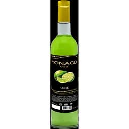 Сироп YONAGO Лайм с золотом 0.7 л