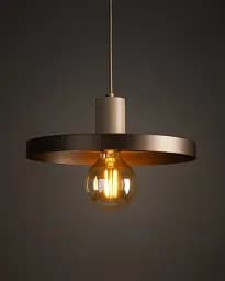 Підвісний світильник, люстра TK Lighting 10757 Sila E27 1x15W IP20 коричневий - мініатюра 3