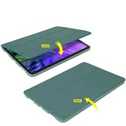 Чохол-книжка BeCover Tri Fold Hard для Apple iPad Pro 11 2020/2021/2022 Dark Green (709667) - мініатюра 3