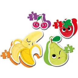 Пазл 4 в 1 Clementoni My First Puzzles Fruits (20815) - мініатюра 2