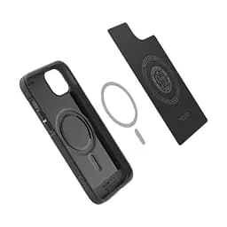 Чехол Spigen Core Armor MagSafe для iPhone 15 Plus Matte Black (ACS06455) + защитное стекло - мініатюра 5
