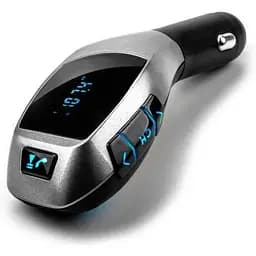 Автомобільний ФМ блютуз модулятор для автомагнітоли в машину Х5 Usb Fm трансмітер для автомобіля - мініатюра 2