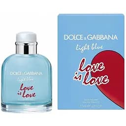 Туалетна вода Dolce & Gabbana Light Blue Love is Love Pour Homme 125 мл