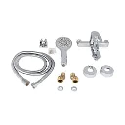 Змішувач для ванни Lidz Latwa 006 (з душовим гарнітуром) (k35) LDLAT006CRM45414 Chrome - мініатюра 6