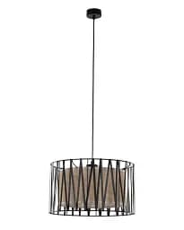 Підвісний світильник, люстра TK Lighting 4562 Harmony E27 1x15W IP20 коричневий