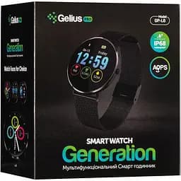 Смарт-годинник Smart Watch Gelius Pro GP-L6 (GENERATION) Black Xiaomilani Strap - мініатюра 6