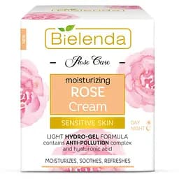 Крем для обличчя Bielenda Rose Care з троянди зволожуючий і заспокійливий 50 мл - мініатюра 4