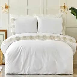 Комплект постельного белья Karaca Home Melissa Евро Золотой 000165252