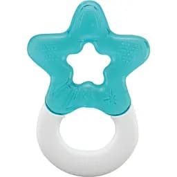 Зубне кільце Dentistar cиліконове, охолоджуєче блакитне