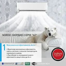 Кондиціонер Panasonic Nordic Deluxe CS-HZ35XKE/CU-HZ35XKE - мініатюра 3