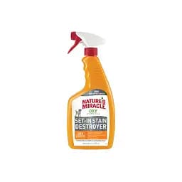 Спрей-знищувач Nature's Miracle Set-In Stain Destroyer. Oxy Formula для видалення плям і запахів від собак з формулою активного кисню 709 мл - мініатюра 2