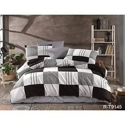 Комплект постільної білизни TAG Tekstil з компаньйоном Сімейний 000210456 (R-T9145)