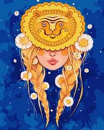 Набір для розпису по номерах Лев, 40x50 см, КНО2599