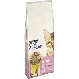 Сухий корм для кошенят Cat Chow Kitten з куркою 15 кг - мініатюра 3