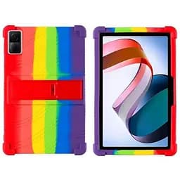 Чехол для планшета Xiaomi Redmi Pad 10.61 противоударный силиконовый Rainbow