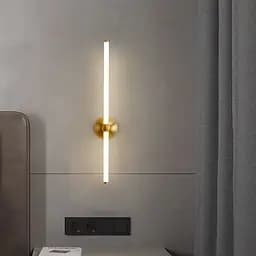 Лінійне бра у латунному корпусі з одним кріпленням 45 см Арт. WJ 023/430-1 AB Line F