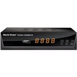 Комбінований ресивер, супутниковий і цифровий тюнер World Vision Foros ComboM