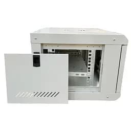 Шафа настінна GEAR 6U 19 600x600x300 мм, + Полиця 19, grey (GWMSN-6U-600-600G) - мініатюра 3