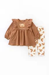 Костюм для дівчинки з начосом Girl Bears штани та туніка