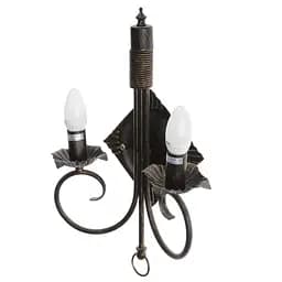 Бра Brille BKL-069W/2 настенное накладное свеча классическое plomyk