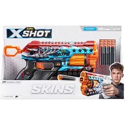 Скорострельный бластер Zuru X-Shot Skins Griefer Apocalypse, 12 патронов (36561E)