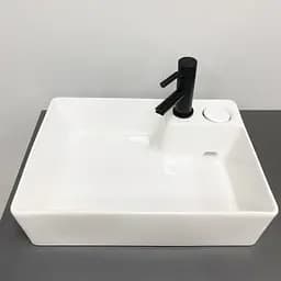 Умивальник VBI Altamura white на пральну машинку VBI-016000, Білий - мініатюра 2