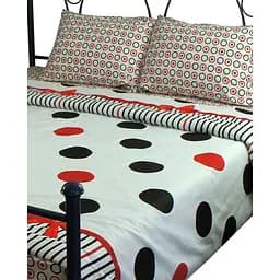 Комплект постельного белья Руно S32-1 (A + B), сатин набивной, евростандарт (845.137А_S32-1(A+B))