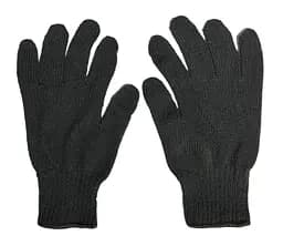 Перчатки мужские зима черные одинарные