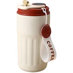 Термочашка Coffee 500 мл з датчиком температури, червоний Yiwu HP-14-10R