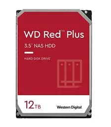 WD Жорсткий диск WD 12TB 3.5" 7200 512MB SATA Red Plus NAS