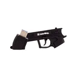 USB флеш накопичувач ColorWay Pistol 32 GB 3.0 Black (CW-USBPL32) - мініатюра 8