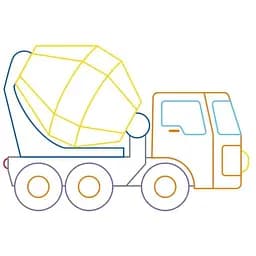 Розмальовка з підказкою Видавництво Ранок Великі машини (С560009У) - мініатюра 3