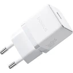 Мережевий зарядний пристрій Baseus Palm Fast Charger Type-C 30W P10111605213-00 White - мініатюра 2