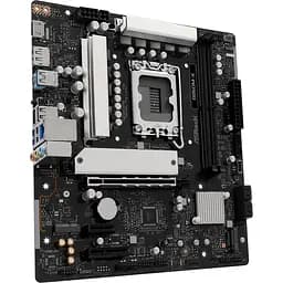 Материнська плата AsRock B860M-X (1851/B860, 2*DDR5, PCIex16, HDMI/DP, 4xSATA, 2xM.2, 2.5Glan, 7.1ch, mATX) (B860M-X) - мініатюра 5