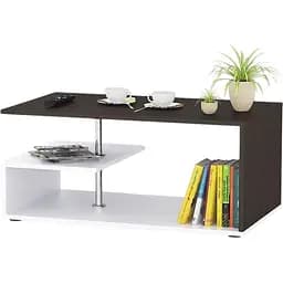 Стіл журнальний Moreli Forte Martin Венге темний / Білий (id27-0000-69-venge-white)