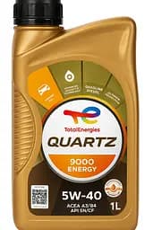 Моторна олива Total Quartz 9000 Energy 5W-40 1 л – синтетика для бензинових і дизельних двигунів з турбіною та без