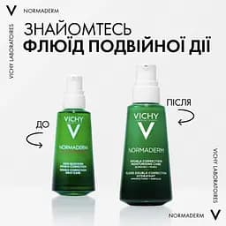 Щоденний флюїд подвійної дії Vichy Normaderm Phytosolution для жирної схильної до недоліків шкіри 50 мл - мініатюра 4