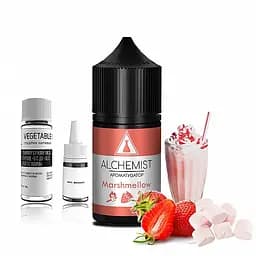 Набор компонентов для самозамеса солевой заправки ALCHEMIST 30 мл Marshmellow Маршмеллоу, 0-50 мг (18091)