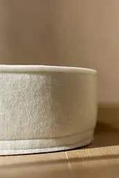 Лежак HIDOG 3584 Бортик овальний №2 34х45х10 см Білий (2100094106010A)(SN) shop (2100094106010) - мініатюра 3