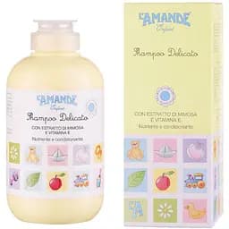 Деликатное моющее средство для волос и тела L'Amande Baby Line Delicate Liquid Cleanser