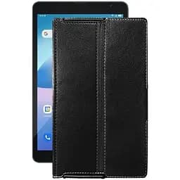 Чохол StatusCASE з екошкіри для планшету Blackview Tab 6 2021 Чорний матовий
