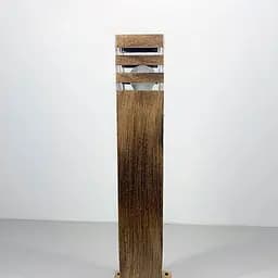 Ліхтар вуличний в корпусі кольору застаріле золото 60 см | Line F | Арт. 8024 60CM BG (стовп)