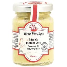 Паста Terre Exotique из зеленого перца чили органическая 85 г