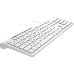 Клавіатура Vinga KB-460 White [128777] - мініатюра 4
