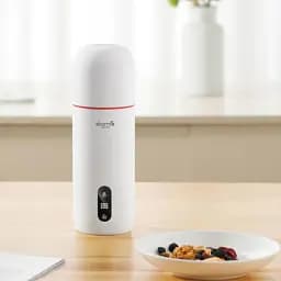 Електричний термос Xiaomi Deerma Electric Hot Water Cup 350 ml (DEM-DR035) White [50535] - мініатюра 2