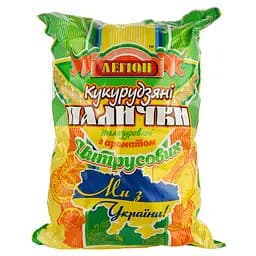 Палички кукурудзяні Легіон смак цитрусу, 150 г (221806)