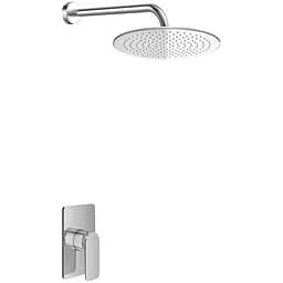 Душевая система Kohlman Wexpo 30 chrome + BOX скрытого монтажа KPL-QW220W30, Хром