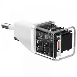 Мережевий зарядний пристрій Baseus GaN5 Fast Charger Xiaomini 1C 20W EU CCGN050102 White - мініатюра 3